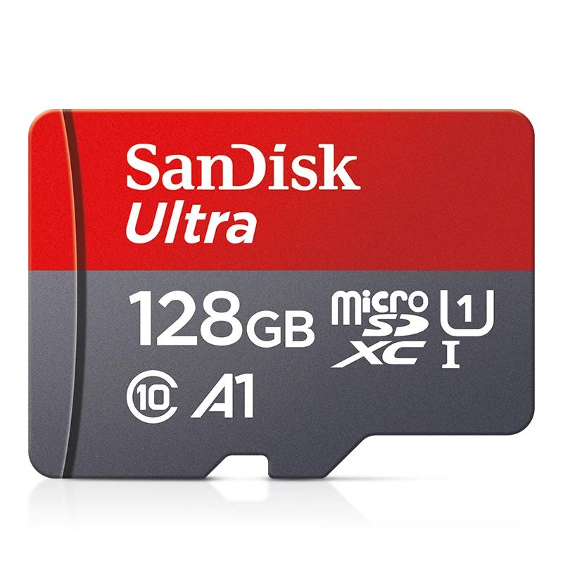 SanDisk Ʈ A1 ũ SD ޸ ī,  º ī޶, Ŭ 10, 128GB ÷ TF ī, 128GB
